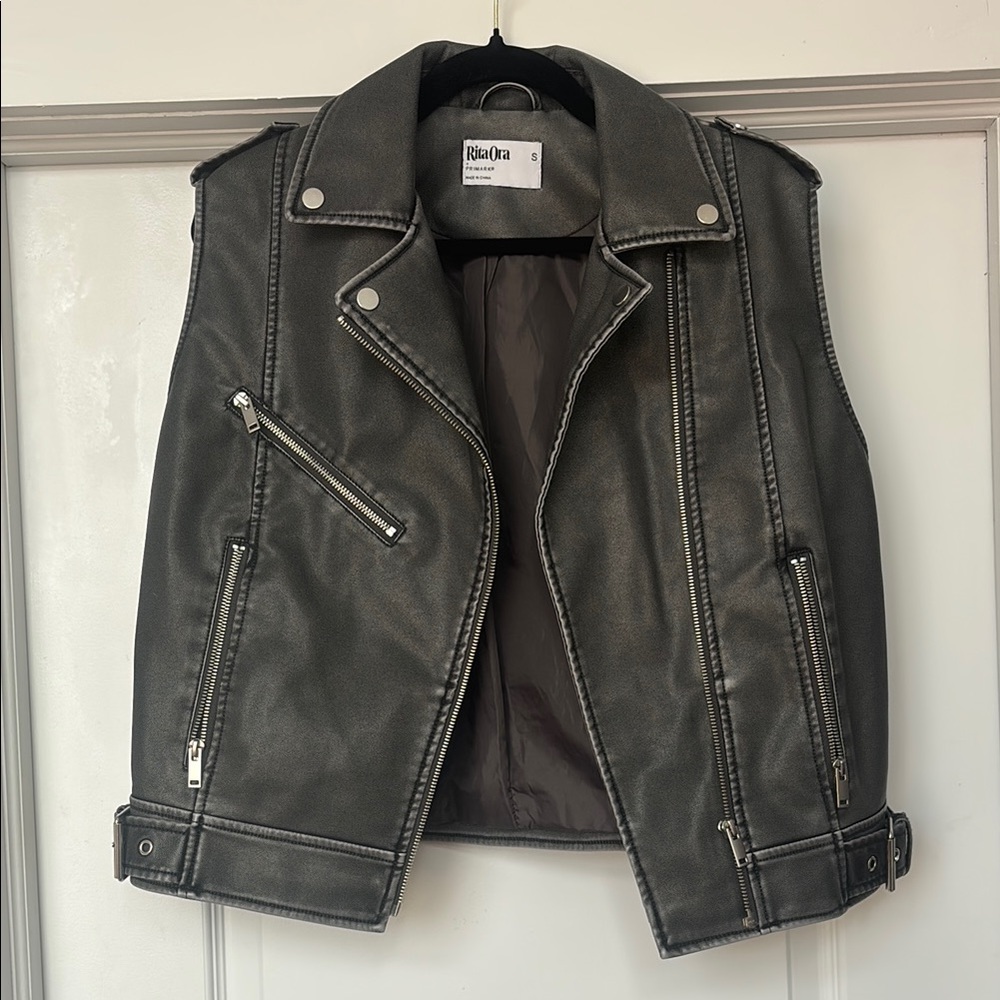 Riders by Lee Black Leather Vest